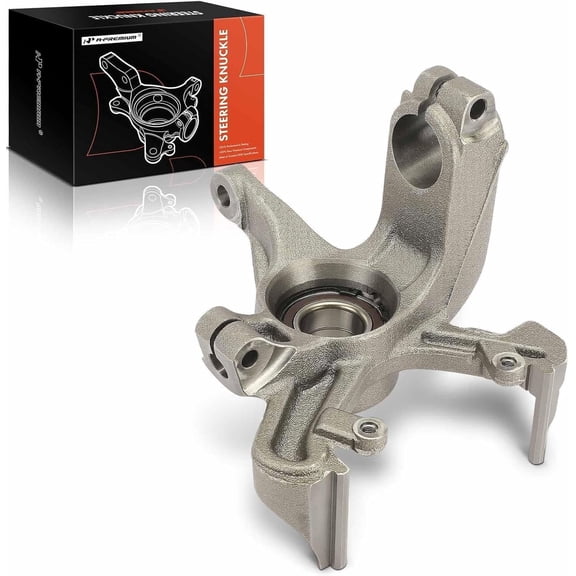 A-Premium Front Suspension Steering Knuckle Spindle Compatible with Ford Focus 2000-2004 Left Driver Side