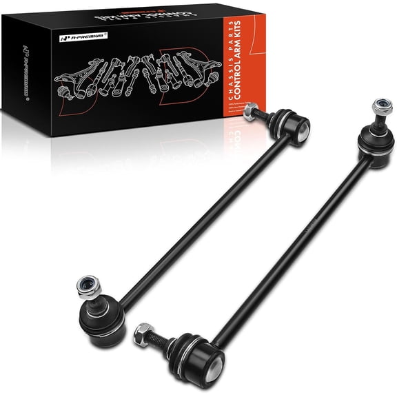 A-Premium Front Sway Bar Links Stabilizer links Compatible with Hyundai Accent Kia Rio Rio5 2006-2011 2-PC Set