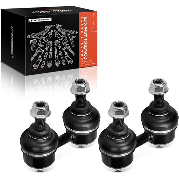 A-Premium Front Sway Bar Links Stabilizer links Compatible with Hyundai Elantra 2001 2002 2003 2004 2005 2006 2-PC Set