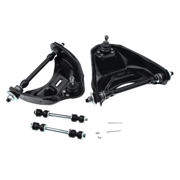 A-Premium Front Upper Control Arms with Ball Joint Stabilizer Bar Links Compatible with Chevrolet Malibu Monte Carlo Buick Century GMC Pontiac 4-PC Set Fits select: 1982-2003 CHEVROLET S TRUCK S10