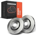 thumbnail image 1 of A-Premium Front Vented Disc Brake Rotors Set Compatible with Infiniti FX35 2005-2012, FX37 2013, FX45 2005-2008, QX70 2014 3.7L, 1 of 8