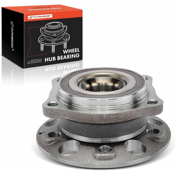 A-Premium Front Wheel Bearing and Hub Assembly Compatible with Mercedes-Benz E63 AMG S 2018-2020, GLC63 AMG 2018-2020, S63 AMG 2014-2020, AMG GT 53 2019-2020, AMG GT 63 2019-2020