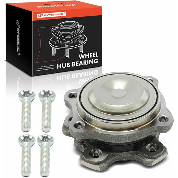 A-Premium Front Wheel Bearing and Hub Assembly Compatible with BMW G12 Series 740i, 750i, 2016 2017 2018 2019, RWD