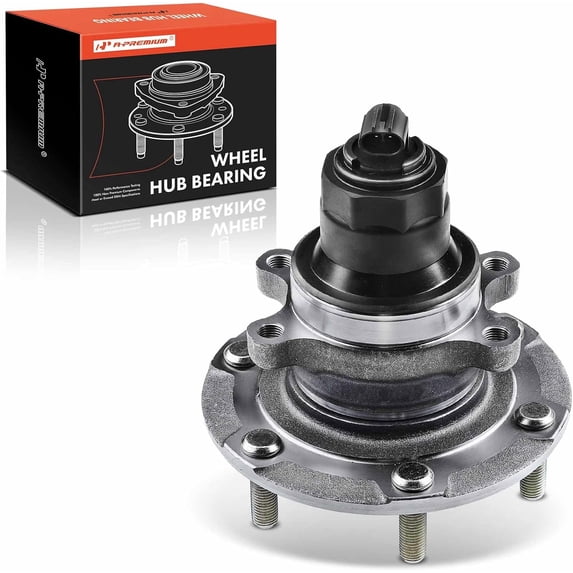 A-Premium Front Wheel Bearings and Hub Assembly Compatible with Honda Passport 2002 & Isuzu Axiom 2002-2004, Rodeo 2002-2004, Rodeo Sport 2002-2003, RWD, w/ABS 6-Lug, Replace # 513165