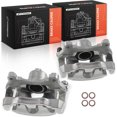 thumbnail image 1 of A-Premium Front Wheel Disc Brake Caliper Assembly with Bracket Compatible with Infiniti G35 2007-2008 G37 2008-2013 Q60 2014-2015, 1 of 9
