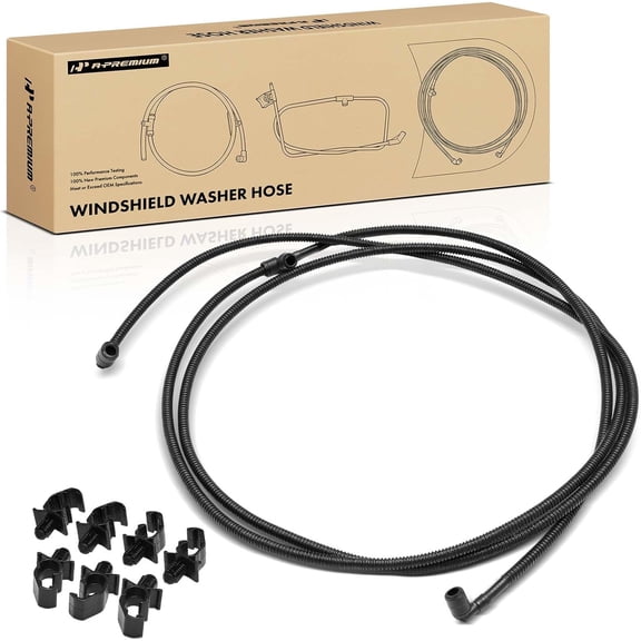 A-Premium Front Windshield Washer Hose Compatible with Ford Focus 2008 2009 2010 2011