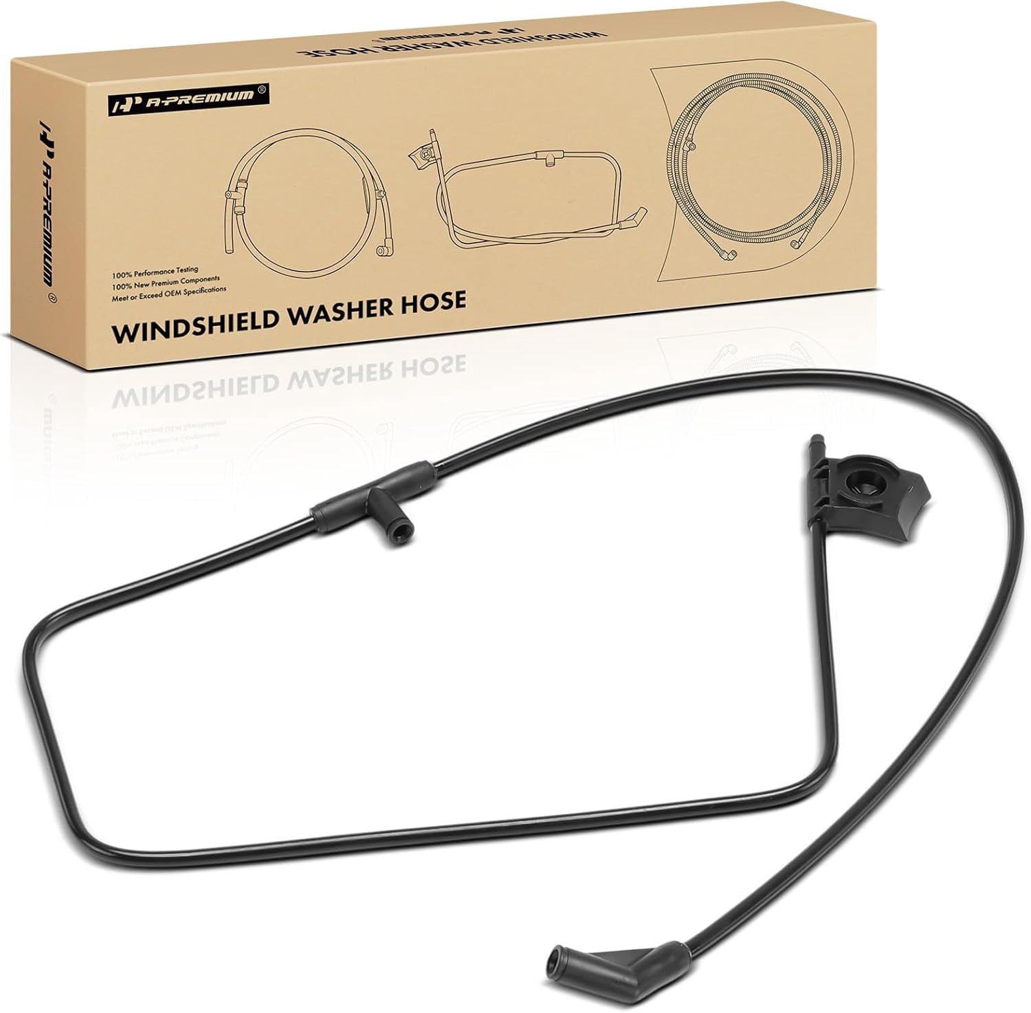 A-Premium Front Windshield Washer Hose Kit Compatible with Ford Taurus ...