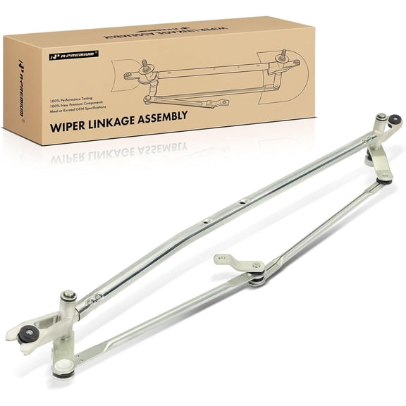 A-Premium Front Windshield Wiper Linkage Compatible with Dodge 2002-2004 Ram 1500, 2003-2004 Ram 2500, 2003-2004 Ram 3500, Without Motor