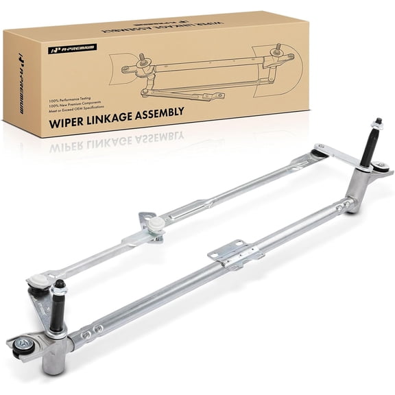 A-Premium Front Windshield Wiper Linkage Compatible with Ford Explorer 2011-2019, Police Interceptor Utility 2013-2019