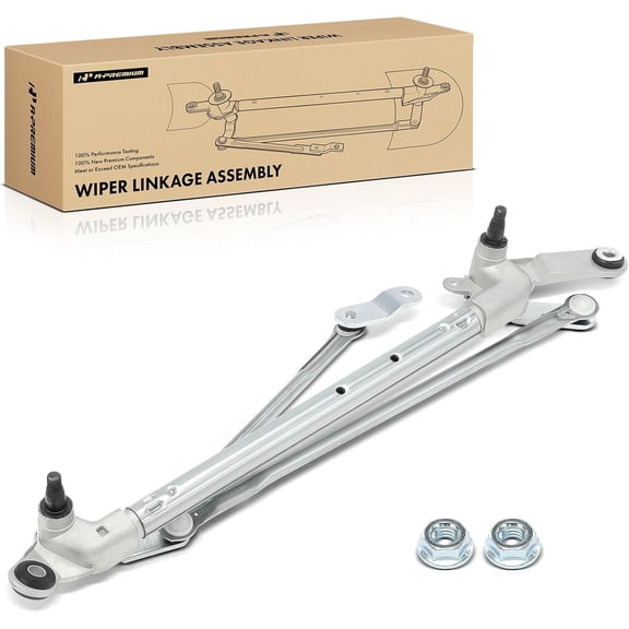 A-Premium Front Windshield Wiper Linkage Compatible with Nissan Altima 2007-2013, Maxima 2009-2014
