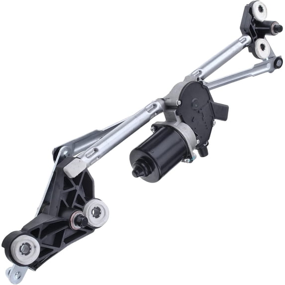 A-Premium Front Windshield Wiper Motor and Linkage Assembly Compatible with Chrysler & Dodge Models - Town & Country, Voyager, Caravan, Grand Caravan, 2004-2007