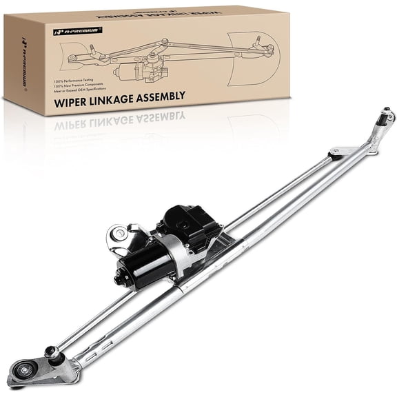 A-Premium Front Windshield Wiper Motor and Linkage Assembly Compatible with Ford & Lincoln Vehicles - Expedition/Navigator 2009-2014, Sport Utility - Replace# 9L1Z17500A