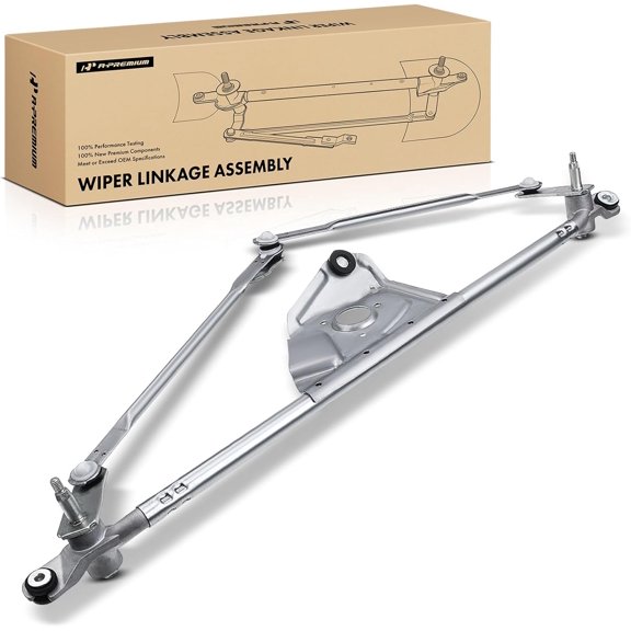 A-Premium Front Windshield Wiper Transmission Linkage Assembly Compatible with Jeep Vehicles - WK Series Grand Cheroke 2008-2010, Sport Utility, Without Wiper Motor