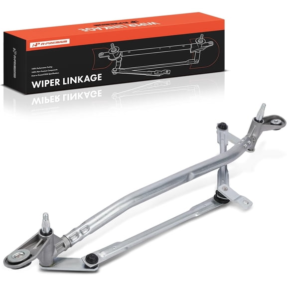 A-Premium Front Windshield Wiper Transmission Linkage Assembly Compatible with Saturn Ion 2003 2004 2005 2006 2007, Left-Hand Drive