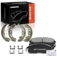 thumbnail image 1 of A-Premium Front and Rear Ceramic Disc Brake Pads Set Compatible with Select Nissan Models - Sentra 2013-2017, 8 Pcs, 1 of 6