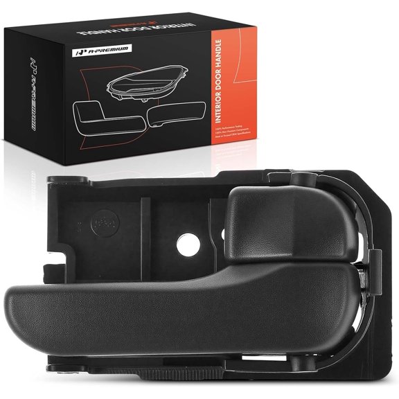 A-Premium Front or Rear Right Passenger Side Interior Door Handle Compatible with Nissan Maxima 1995-1997, 240SX 1995-1998, Black