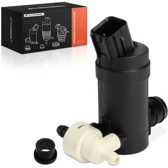 A-Premium Front or Rear Windshield Washer Pump Compatible with Kia Sorento 2016-2020, Sedona 2015-2021