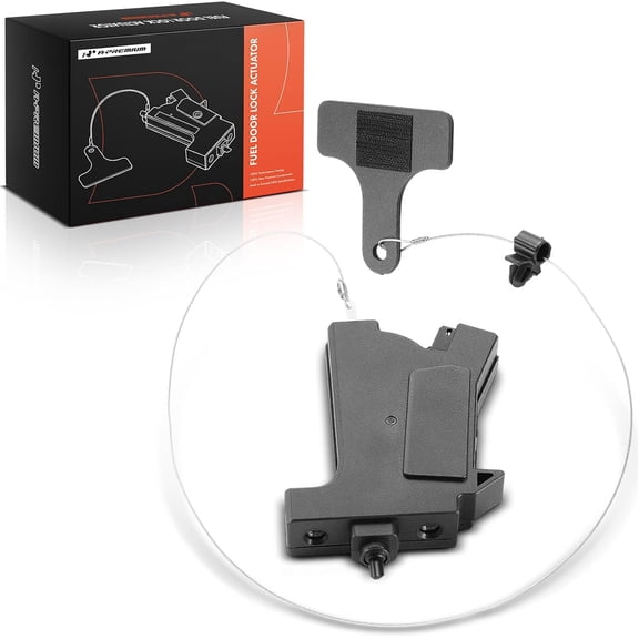 A-Premium Fuel Door Lock Actuator Compatible with 2013-2018 Hyundai Santa FeSport Utility, Fuel Filler Door Opener Actuator Fuel Gas Release Handle Opener with Cable, Replace# 815902W000 81590-2W000
