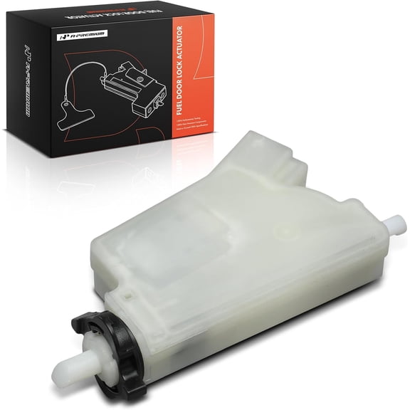 A-Premium Fuel Filler Door Lock Actuator Compatible with Nissan Vehicles - Rogue 2018-2020, No Springs, Gas Door Latch