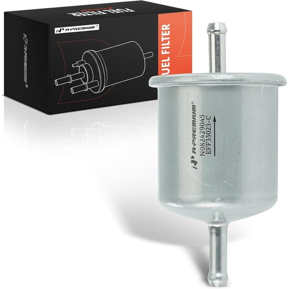 A-Premium Fuel Filter Compatible with Nissan Sentra 1987-1999/2002, Frontier 1998-2004/2013-2014, Pathfinder 1996-2004, Maxima, Xterra & Infiniti G20 1991-1996/1999, M30 1990-1992 & Isuzu & Mercury