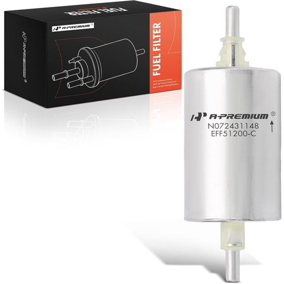 A-Premium Fuel Filter Compatible with Jaguar X-Type XType 2002-2005 V6 2.5L, X-Type 2002-2008 V6 3.0L