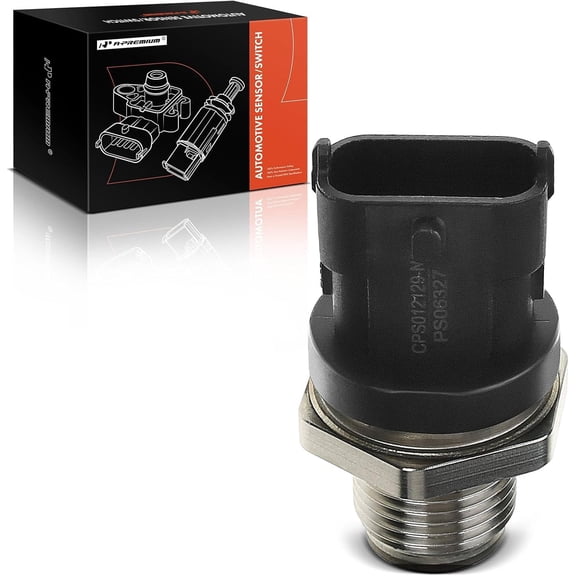 A-Premium Fuel Injection Fuel Rail Pressure Sensor Compatible with Dodge Ram 2500 3500 4500 5500 Freightliner MT45 MT55 S2 Fits select: 2012 DODGE RAM 2500 SLT, 2012 DODGE RAM 3500 ST