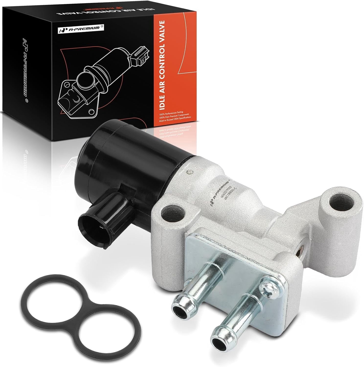 A-Premium Fuel Injection Idle Air Control Valve Compatible with Honda Civic 1992-1995, Civic del Sol 1993-1995 & Acura Integra 1992-1997, 1.6L 1.8L, Replace# 36450P28A01