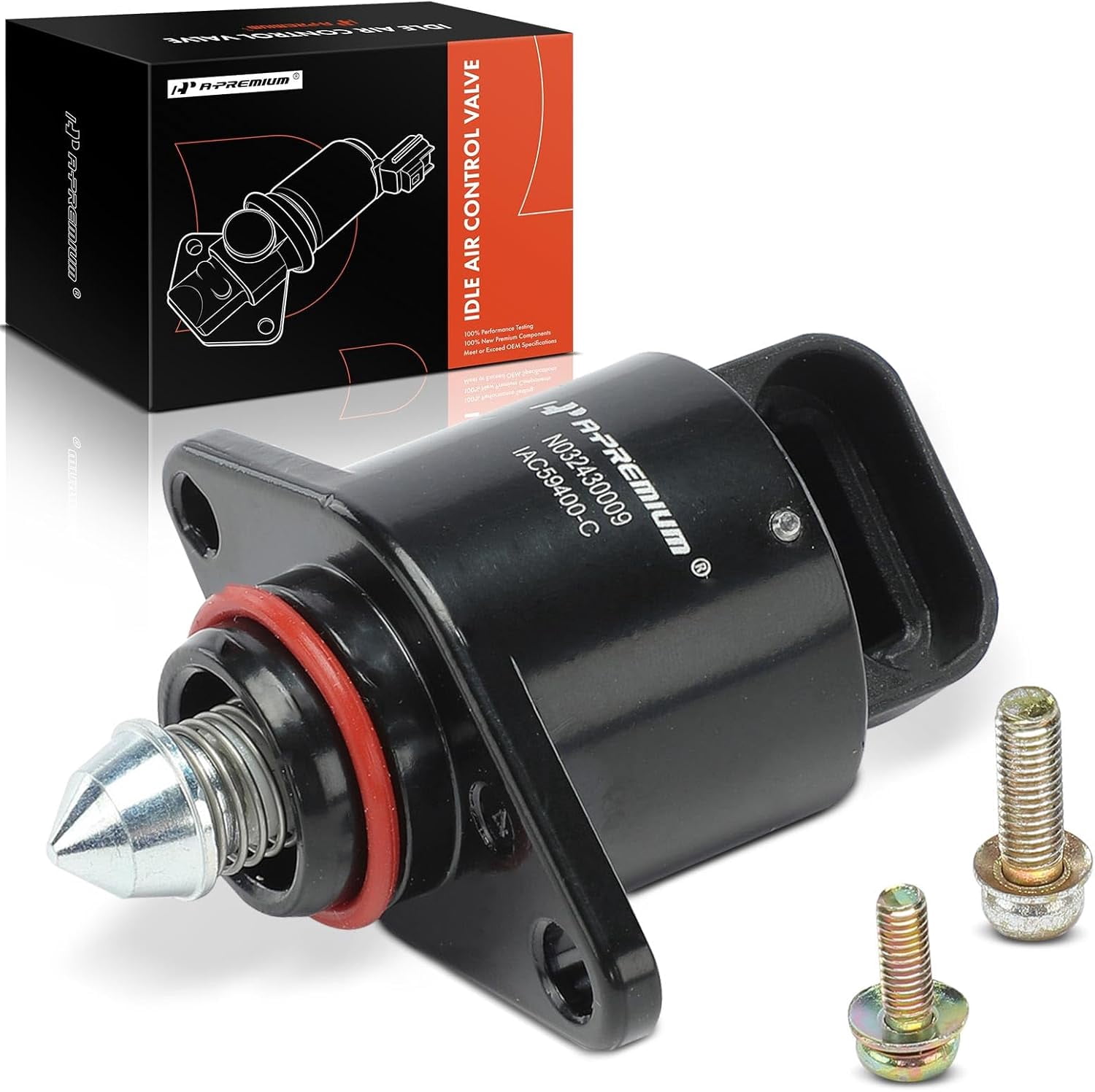 A-Premium Fuel Injection Idle Air Control Valve Compatible with Suzuki Forenza 2004-2007, Reno 2005-2007 - 2.0L, Replaces# 1813785Z00