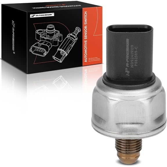 A-Premium Fuel Injection Pressure Sensor [3 Pins] Compatible with Chevrolet Camaro 2016 & GMC Canyon 2017-2018 & Cadillac ATS 2017-2019, CT6 2016-2018, XT5 2017-2018 & Buick LaCrosse 2017, 3.6L