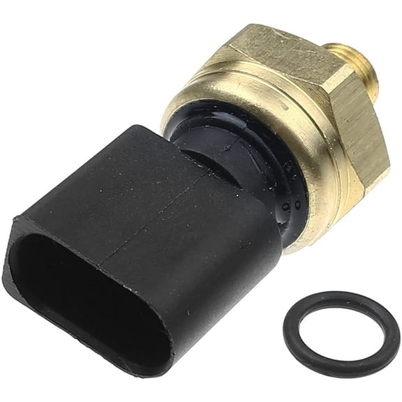 A-Premium Fuel Injection Pressure Sensor Compatible with Audi Q7 2007-2010 Volkswagen Passat 2006-2008 Touareg Passat CC V6 3.6L