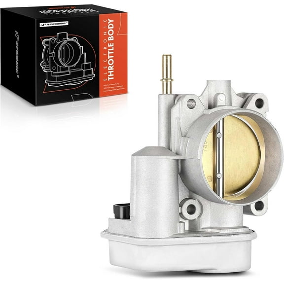 A-Premium Fuel Injection Throttle Body with Sensor Compatible with Chevrolet Cobalt 2005-2007 Colorado GMC Canyon Saturn Ion 2004-2007 Isuzu i-280 2006