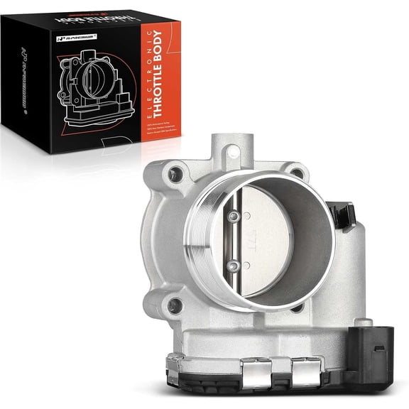 A-Premium Fuel Injection Throttle Body with Sensor Compatible with Volkswagen Beetle 2016-2017 Jetta 2015-2018 Passat 2014-2017 with TPS Sensor