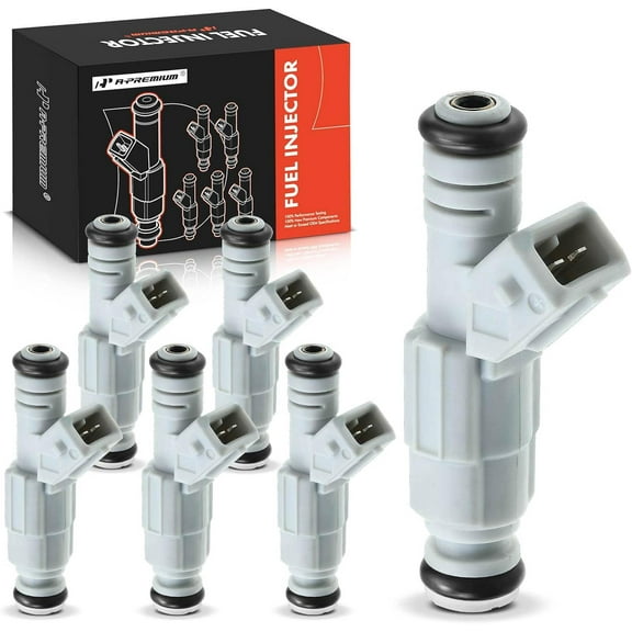 A-Premium Fuel Injectors Compatible with Buick Regal, Park Avenue, Riviera & Chevrolet Impala, Monte Carlo & Oldsmobile LSS & Pontiac Bonneville, Grand Prix, V6 3.8L, Replace# 832-11163, 0280155868