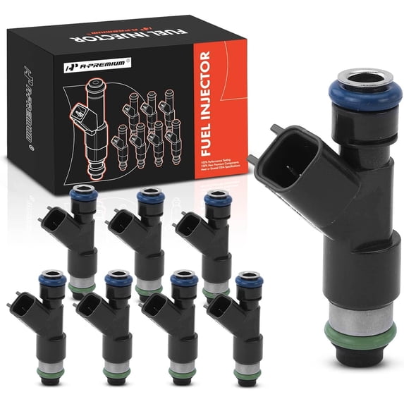 A-Premium Fuel Injectors for Chevy & GMC 07-09, V8 5.3L, Set of 8 ...