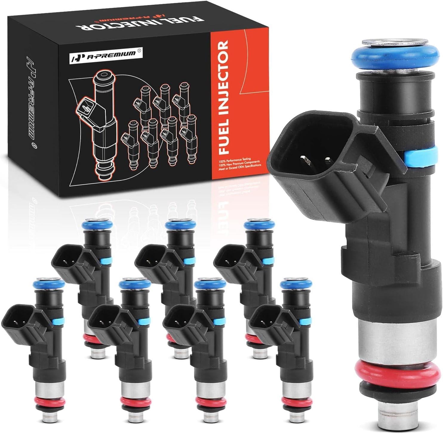 Pc Injector A-Premium Fuel Injectors Compatible with Chevrolet Trailblazer 2006 ...