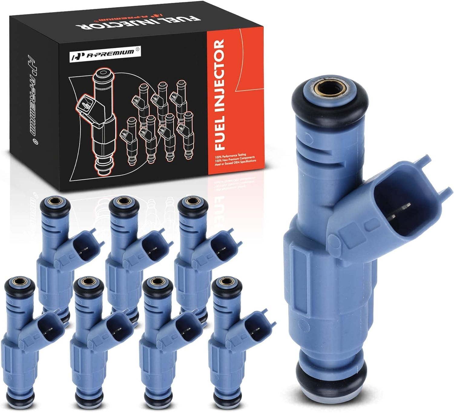 A-Premium Fuel Injectors Set for Dodge, Chrysler, Jeep, Mitsubishi V8 4 ...