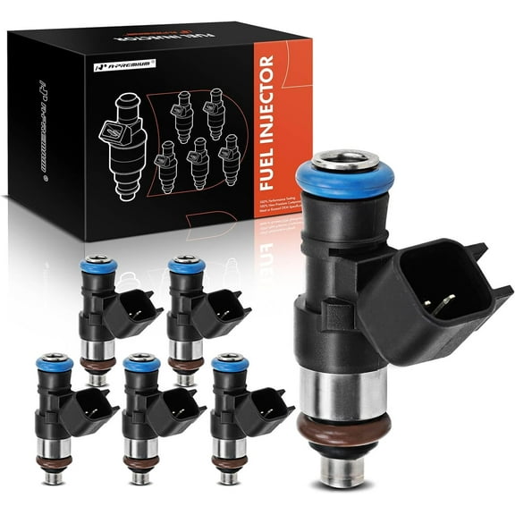 A-Premium Fuel Injectors Compatible with Ford Edge, Flex, Fusion, Taurus, Taurus X & Lincoln MKS, MKT, MKX, MKZ & Mazda CX-9, 6 & Mercury Sable, 2007-2015, Replace# 0280158091