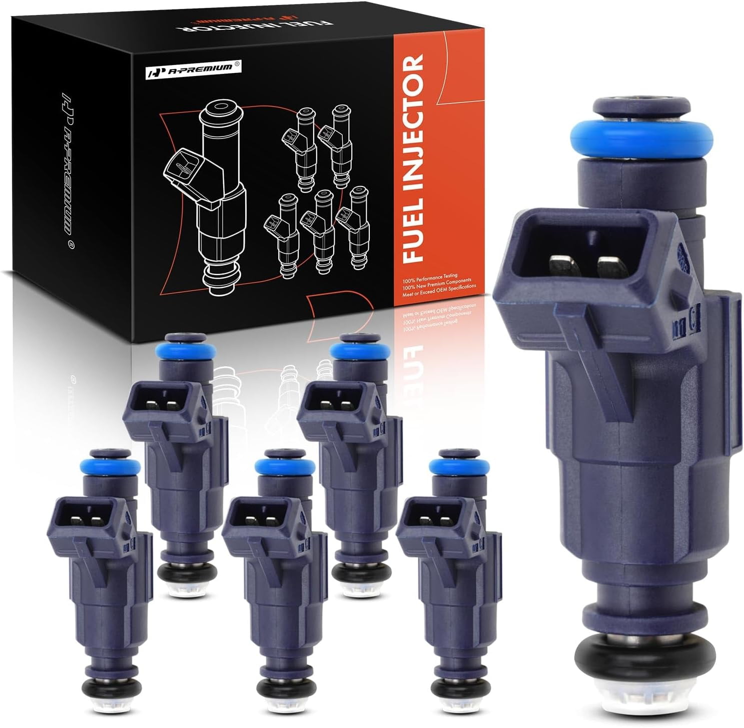 A-Premium Fuel Injectors Compatible with Ford Explorer 2002-2003 ...