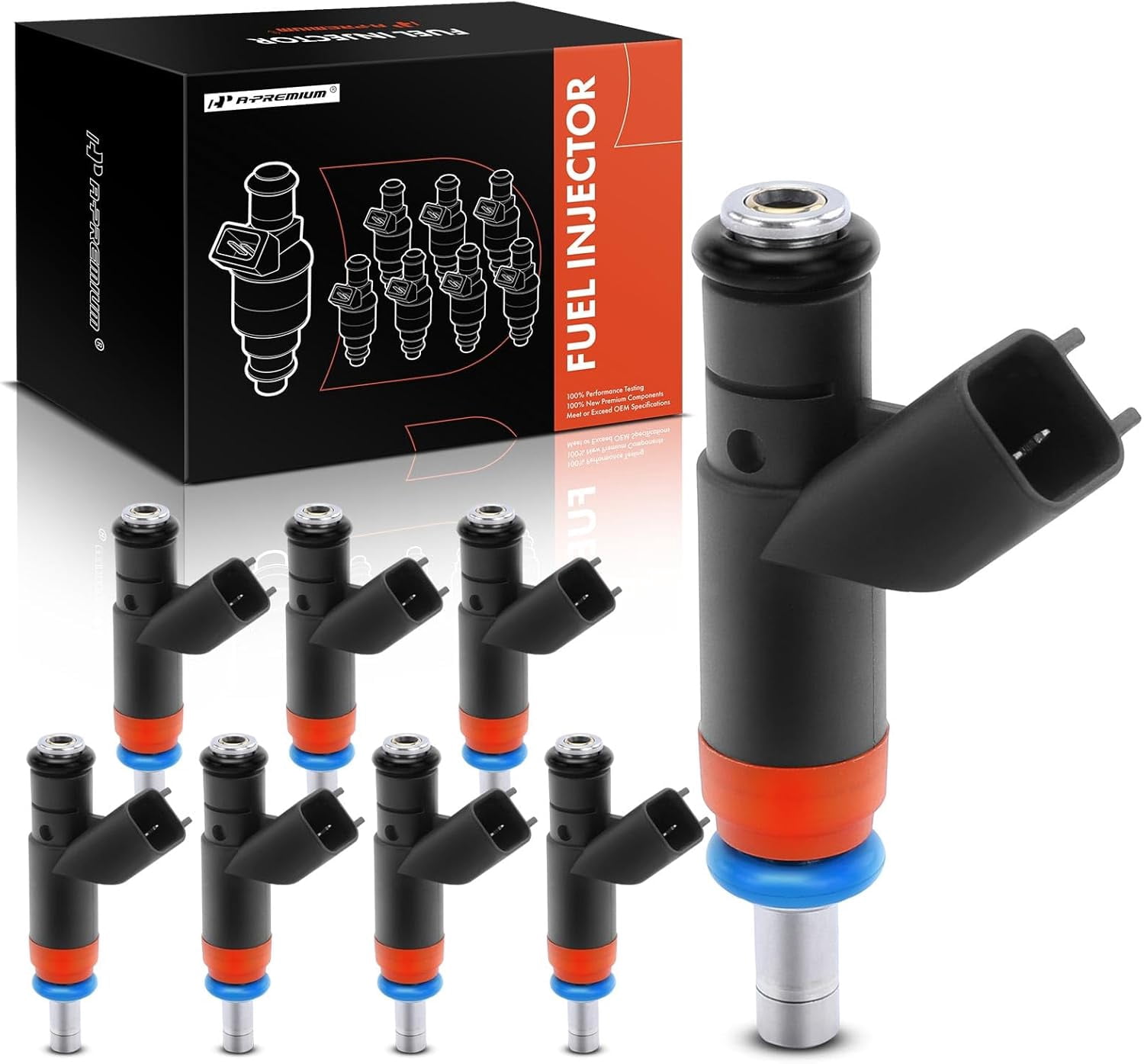 Pc Injector A-Premium 8-PC Fuel Injectors for Ram 1500-3500, Dodge, Jeep Cherokee ...