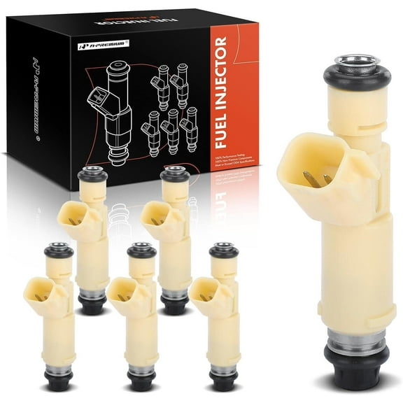 A-Premium Fuel Injectors Compatible with Ford Taurus 2001, Escape 2001-2004 & Mercury Sable 2001, 3.0L 6-PC Set