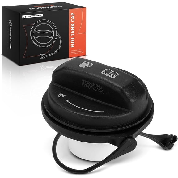 A-Premium Fuel Tank Filler Cap Compatible with Hyundai Elantra, Sonata, Santa Fe, Accent, Tucson, Genesis, Veloster, Kona, Palisade, Ioniq, Azera, Veracruz, Venue, Equus & Kia Soul & Genesis G80