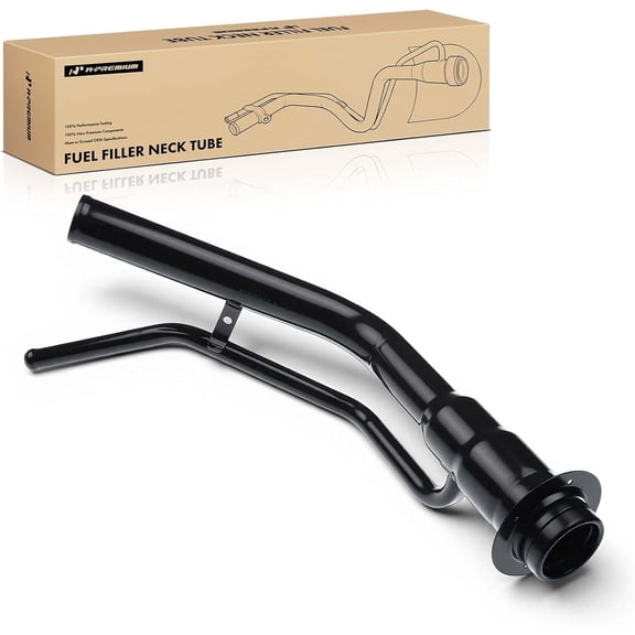 A-Premium Fuel Tank Filler Neck Pipe Hose Compatible with Dodge, Ram | for Dodge Ram 1500 1998 1999, Ram 2500 3500 1998 1999 2000 2001 2002, Gas, Replace# 52102254AD, 52102491AA