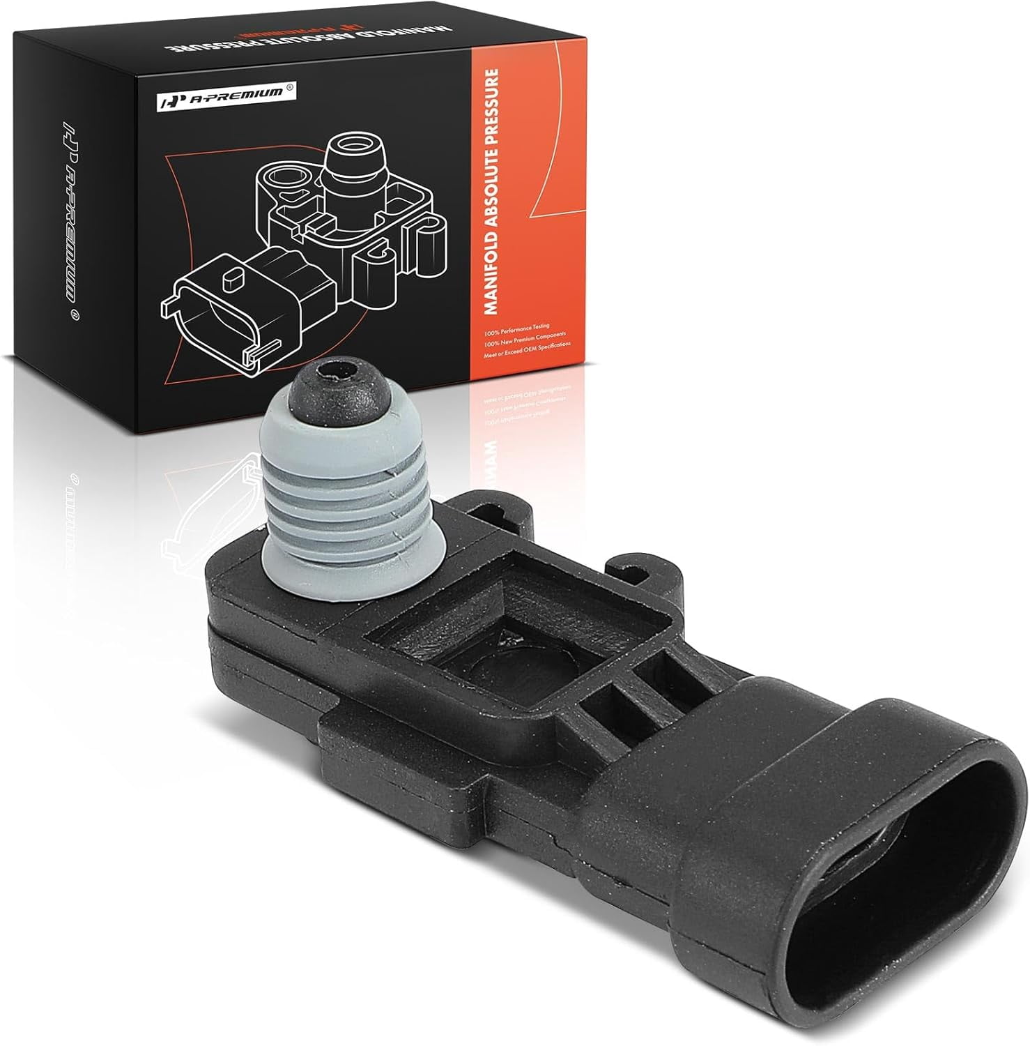 Senruijia Map Sensor 12614970 8162124600 16212460 213-331 12575837 8126149700 Manifold Absolute Pressure Sensor Compatible with Chevy, Buick, GMC, Cadillac, Pontiac Isuzu Saturn Saab Hummer Honda Senruijia Map Sensor 12614970 8162124600 16212460 213-331 12575837 8126149700 Manifold Absolute Pressure Sensor Compatible with Chevy, Buick, GMC, Cadillac, Pontiac Isuzu Saturn Saab Hummer Honda