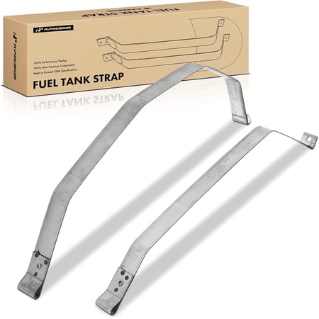 A-Premium Fuel Tank Straps Compatible with Ford Mustang 1981-1993 Mercury Capri 1981-1986 2-PC Set
