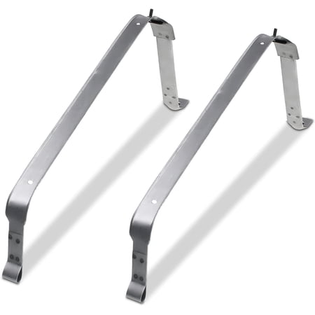 A-Premium Fuel Tank Straps Compatible with Ford Thunderbird 2003-2005 Lincoln LS 2003-2006 2-PC Set