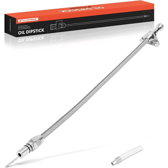 A-Premium GM Powerglide Automatic Transmission Dipstick Compatible with Chevy Malibu, Impala, Camaro, Suburban, Blazer, Caprice, Bel Air, Biscayne, Chevelle & GMC 100, Jimmy, PM250 & Pontiac Firebird