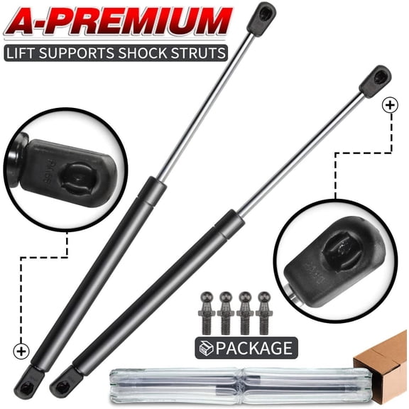 A-Premium Gas Charged Front Hood Lift Support Struts Replacement for Acura CL 2001 2002 2003 TL 1999 2000 2001 2-PC Set