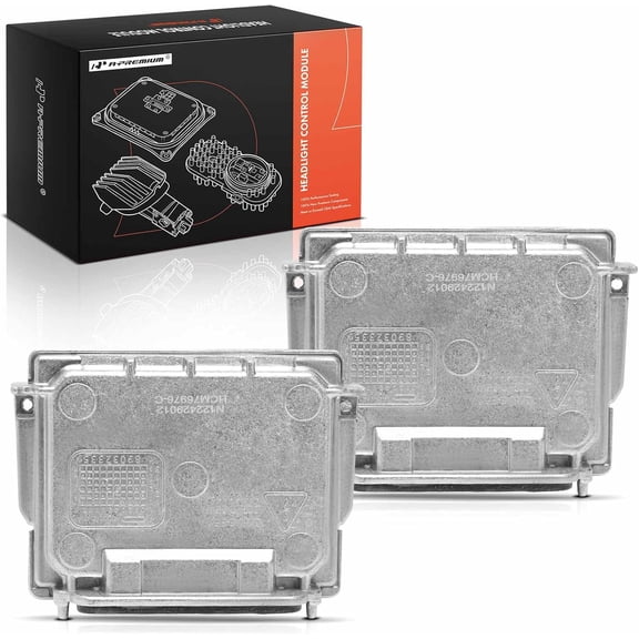 A-Premium HID Xenon Headlight Ballast Compatible with Volkswagen Passat Eos & Jeep Grand Cherokee Compass Commander & Dodge Durango & Buick Enclave & GMC Acadia & Audi Q7 & Volvo & Mitsubishi & BMW