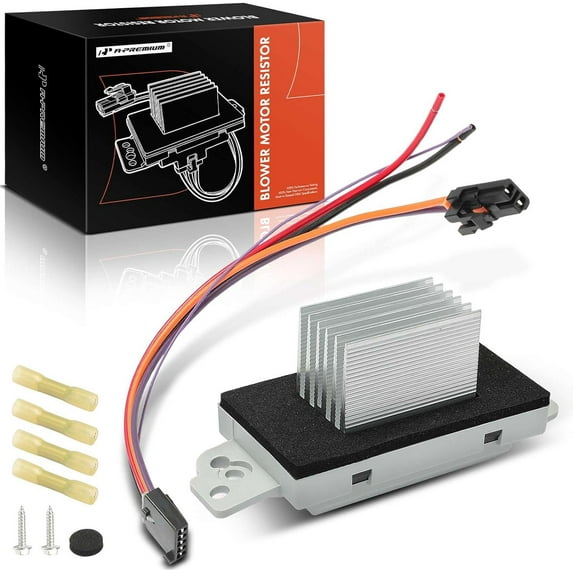 A-Premium HVAC A/C Blower Motor Resistor Replacement for Chevrolet Silverado 1500 Avalanche Trailblazer 2003-2006 GMC Envoy Sierra Oldsmobile Bravada Saab 9-7x