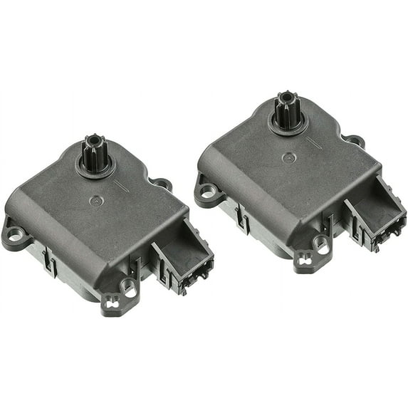 A-Premium HVAC A/C Heater Blend Door Actuator Replacement for Ford Mustang 2010-2014 Floor and Mode 2-PC Set